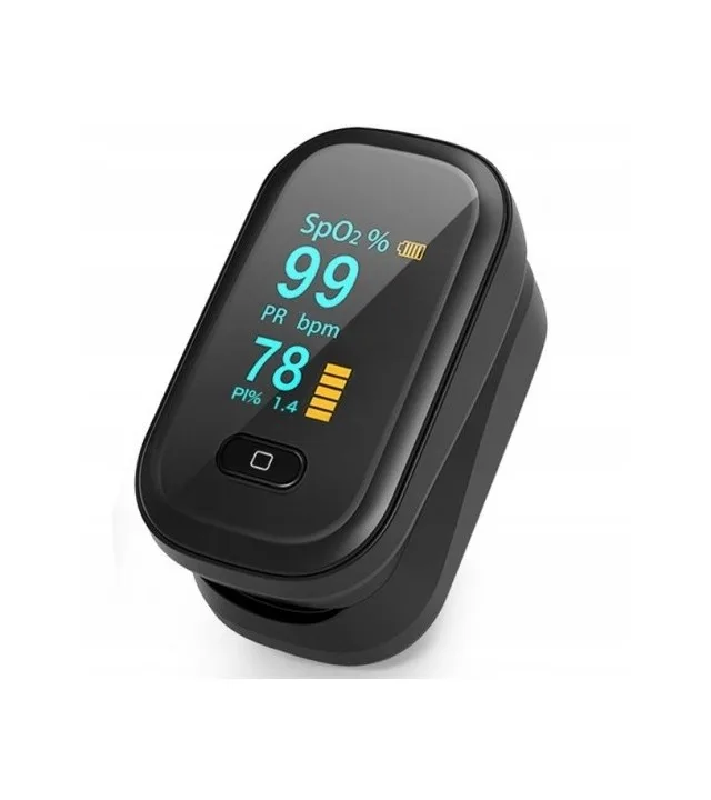 Pulse Oximeter Oro-Oximeter Black