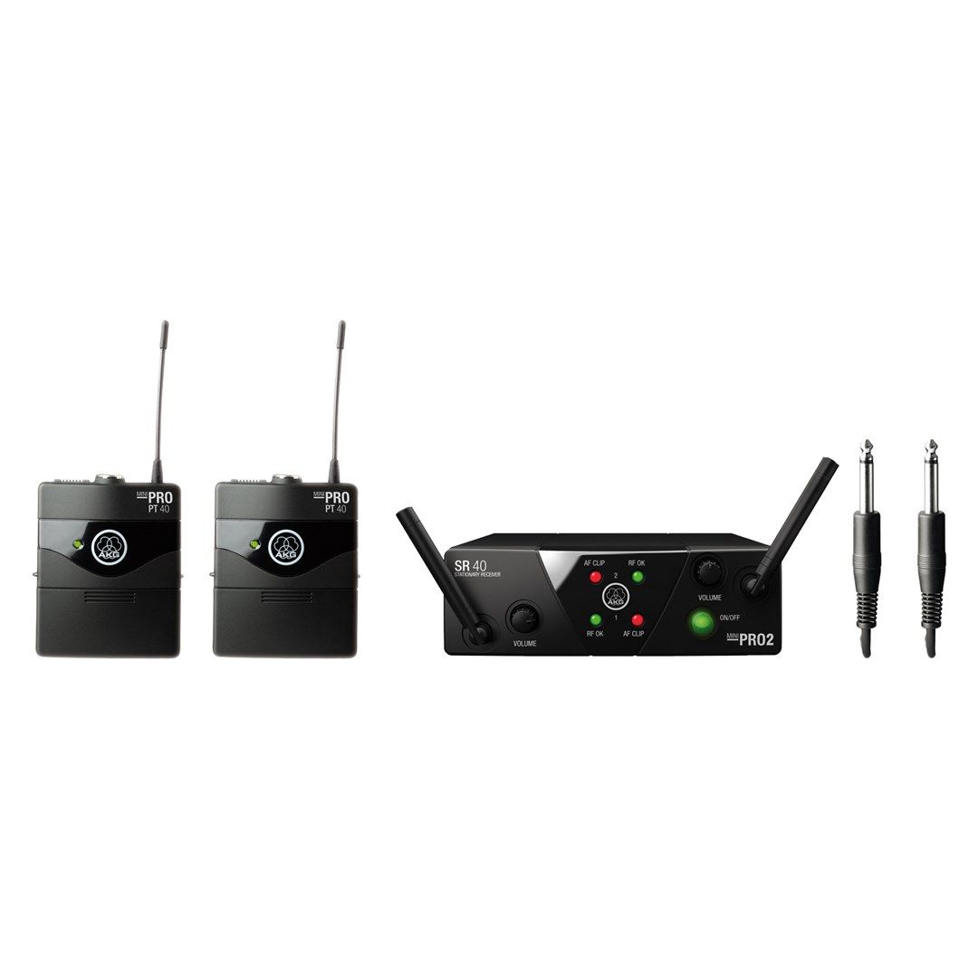Wireless Mic Set AKG WMS40 Mini2 Instrumental