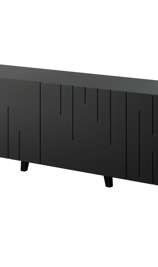 RTV Cabinet BARI 200x42x52 Matte Black
