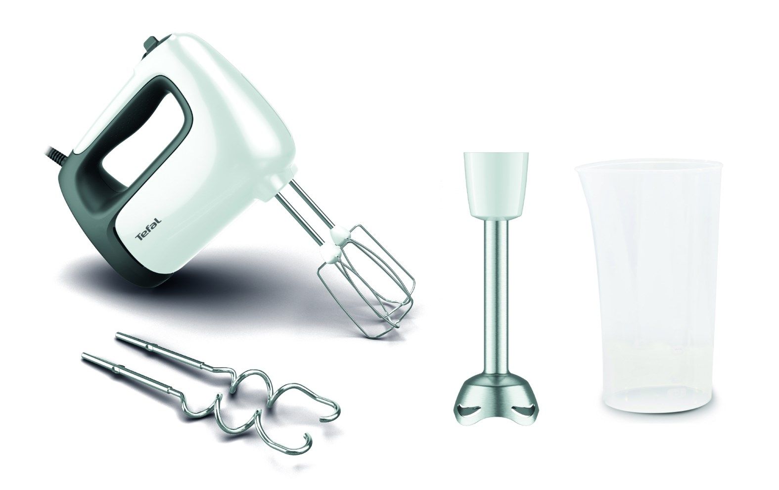 Tefal Prep'Mix HT4621 Hand mixer 500 W White