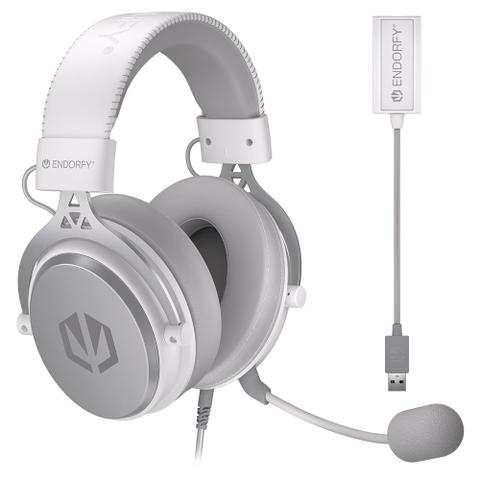 ENDORFY VIRO Plus USB Onyx White Headset Wired Head-Band Music/Everyday