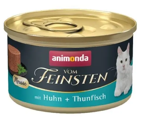 ANIMONDA Vom Feinsten Mousse Chicken And Tuna - Wet Cat Food - 85 G