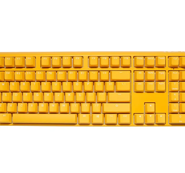 Ducky One 3 keyboard Gaming USB QWERTY English Yellow