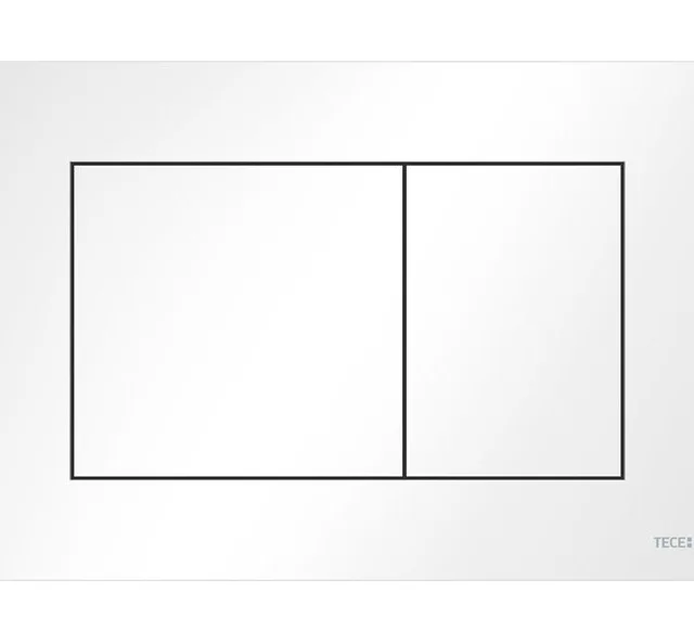 TECENOW TOILET PUSH PLATE WHITE