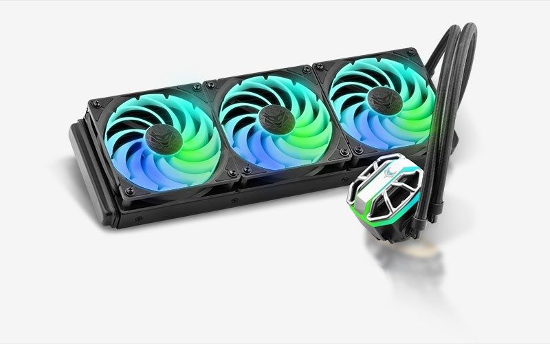 Sapphire NITRO+ S360-A AIO Processor Liquid cooling kit 12 cm Black 1 pc(s)
