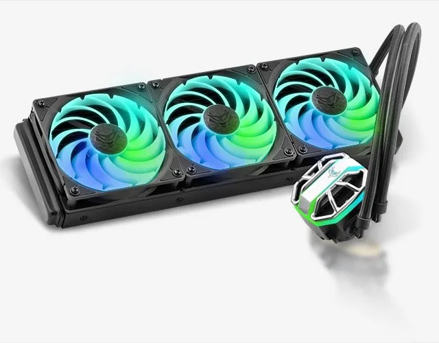 Sapphire NITRO+ S360-A AIO Processor Liquid cooling kit 12 cm Black 1 pc(s)