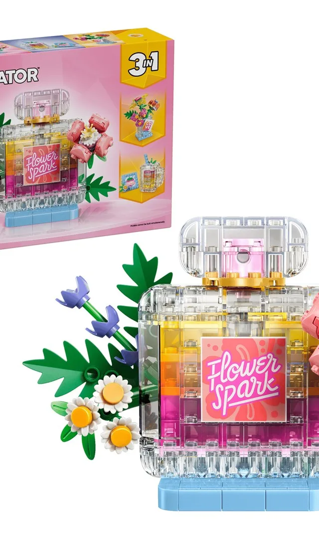LEGO CREATOR 3 IN 1 31383 Floral Decor Perfume Bottle