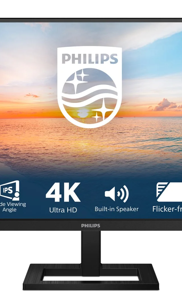 Philips 1000 series 27E1N1800AE/00 computer monitor 68.6 cm (27") 3840 x 2160 pixels 4K Ultra HD LED Black