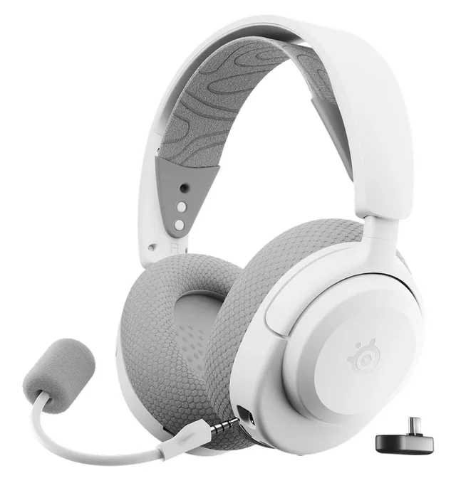 Steelseries Arctis Nova 3P Headset Wireless Head-band Gaming USB Type-C Bluetooth White