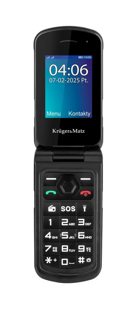 Kruger Matz Iron 5 Flip 4G IP68 / IP69K Phone