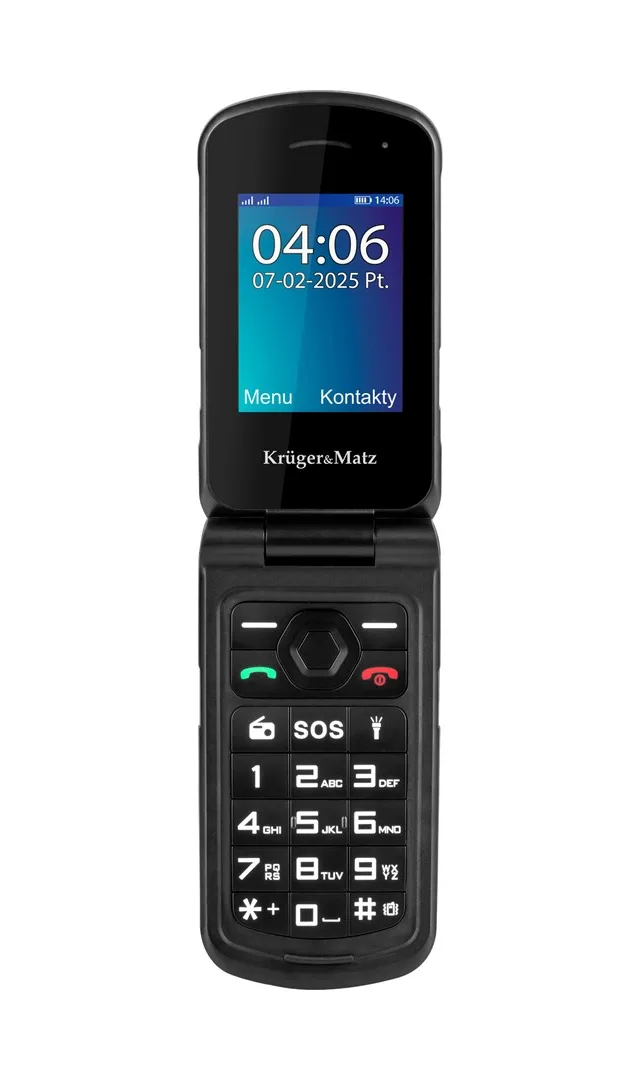 Kruger Matz Iron 5 Flip 4G IP68 / IP69K Phone