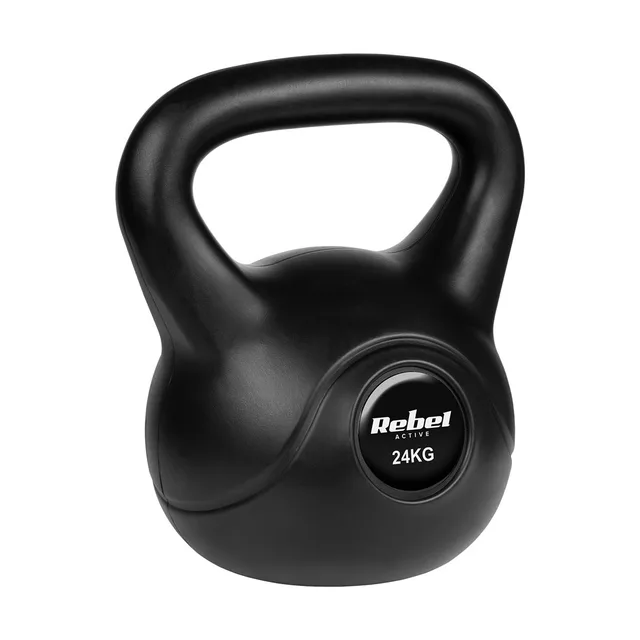 Bitumen kettlebell 24 kg REBEL ACTIVE