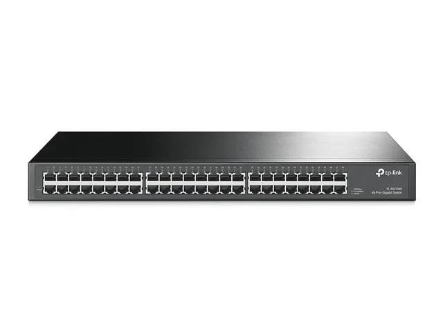 TP-Link TL-SG1048 Unmanaged Gigabit Ethernet (10/100/1000) 1U Black