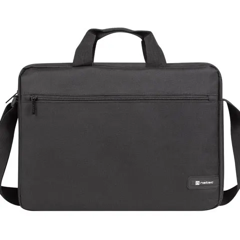 NATEC Wallaroo 39.6 cm (15.6") Briefcase Black