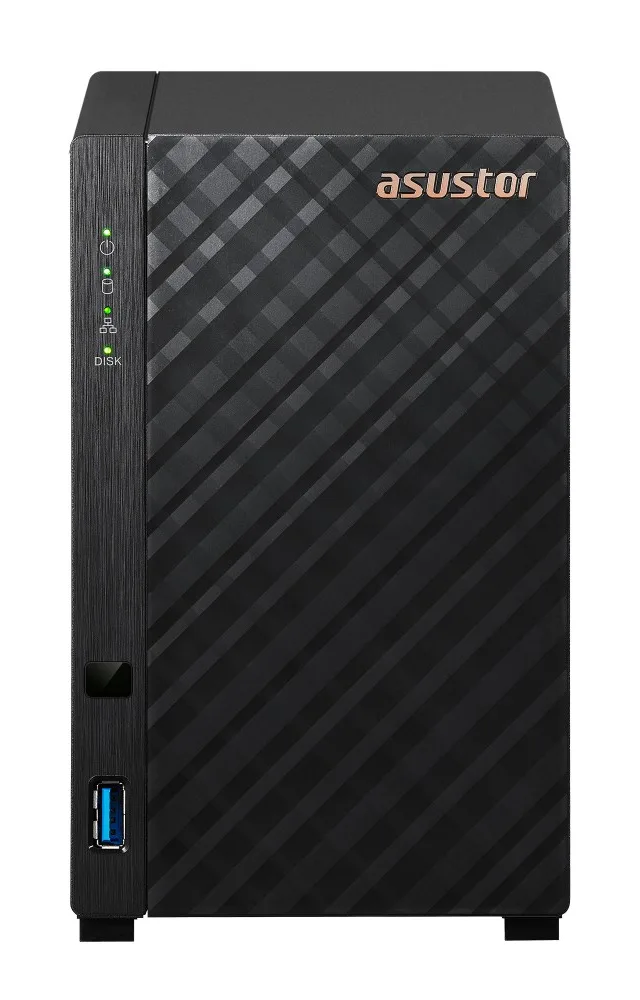 Asustor AS1102TL NAS/storage server Mini Tower Realtek RTD1619B 1 GB DDR4 0 TB ADM Black