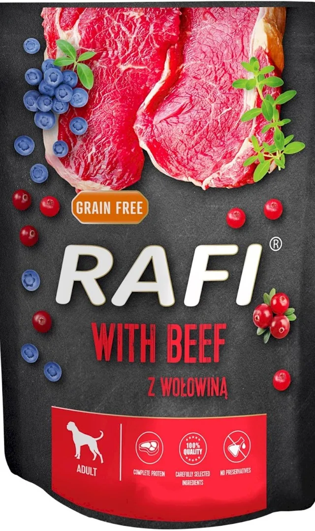 DOLINA NOTECI Rafi With Beef - Wet Dog Food - 300g