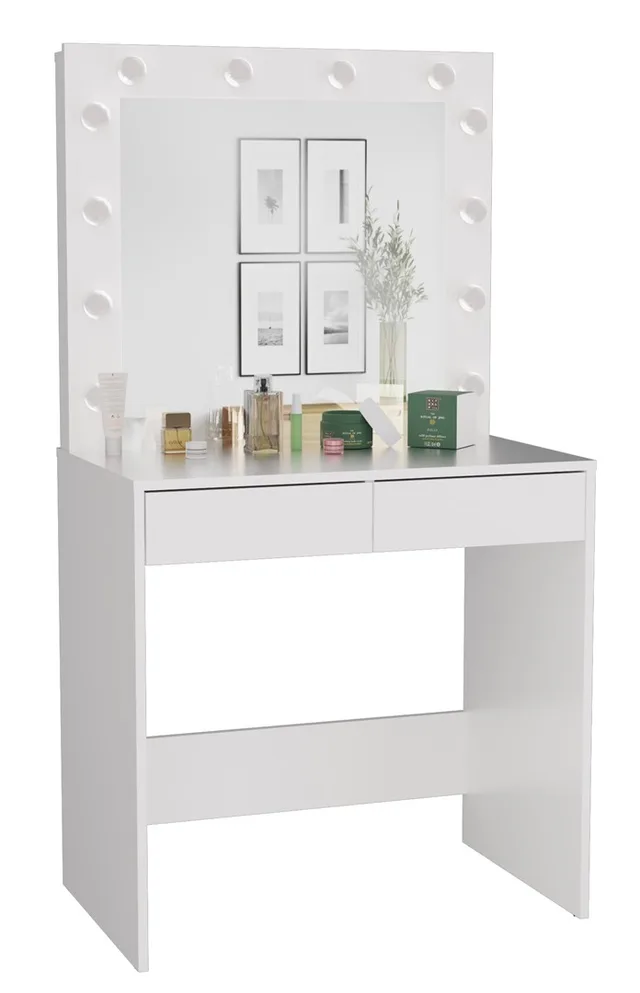 Topeshop Z.MARINA LUSTRO BIEL Bedroom Vanity/Vanity Set