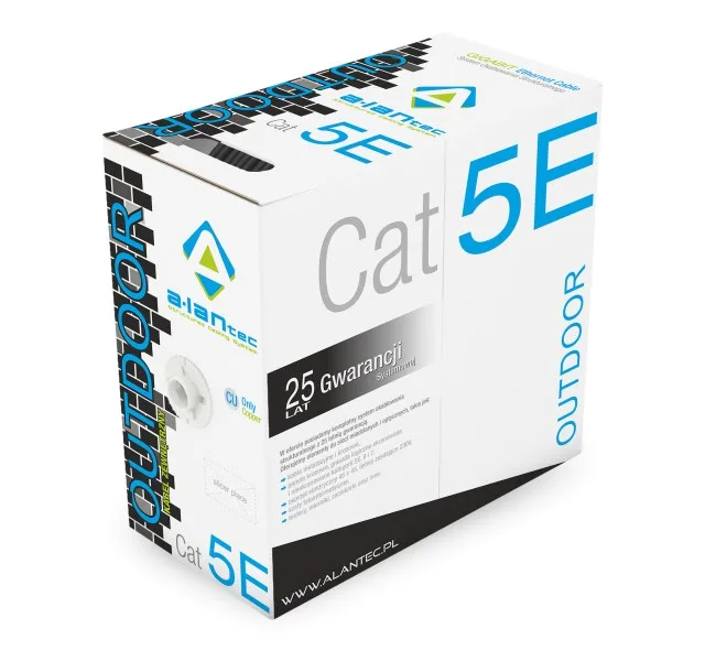 Alantec KIF5OUT305 networking cable Black 305 m Cat5e F/UTP (FTP)