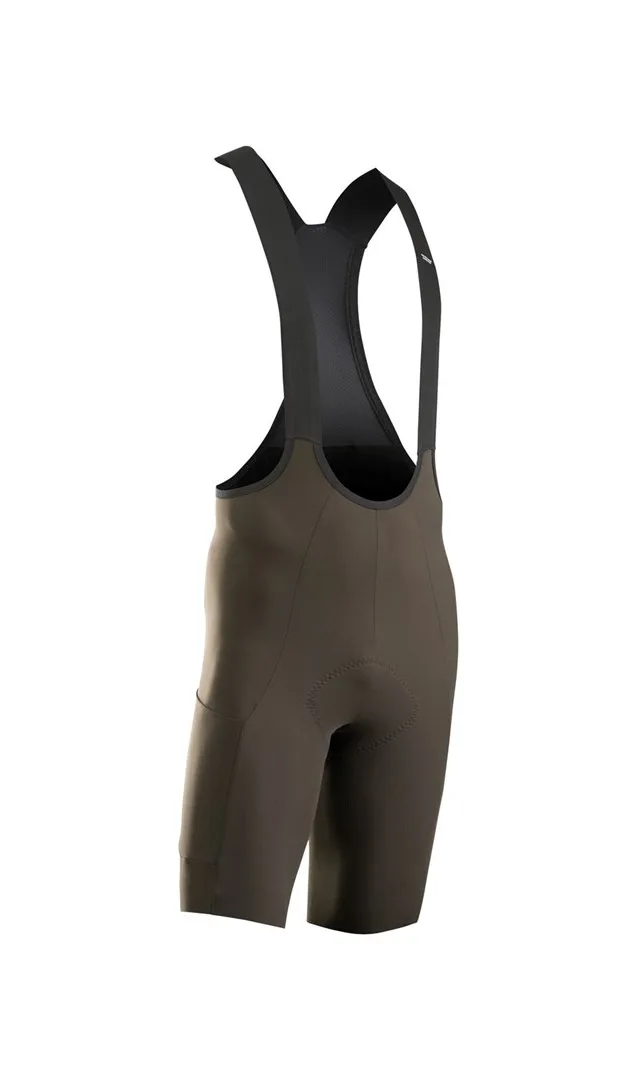 Spodenki rowerowe NORTHWAVE Extreme Rock Bibshort brązowe - L