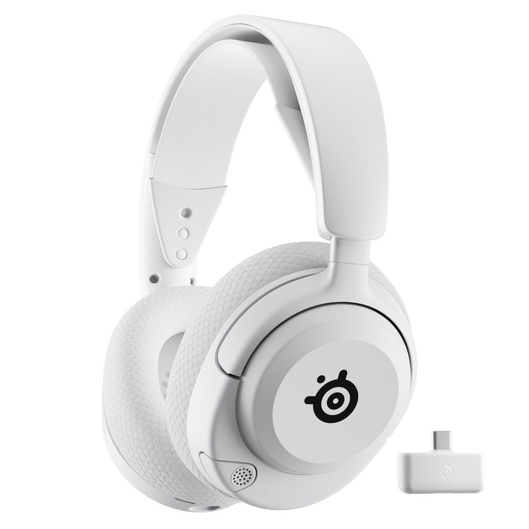 SteelSeries Gaming Headset Arctis Nova 5P Bluetooth Over-Ear Microphone Noise Canceling Wireless White