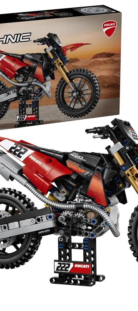 Technic Ducati Desmo450 MX Factory Motorrad 42238