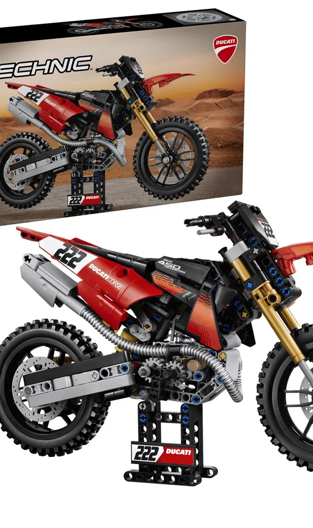 Technic Ducati Desmo450 MX Factory Motorrad 42238