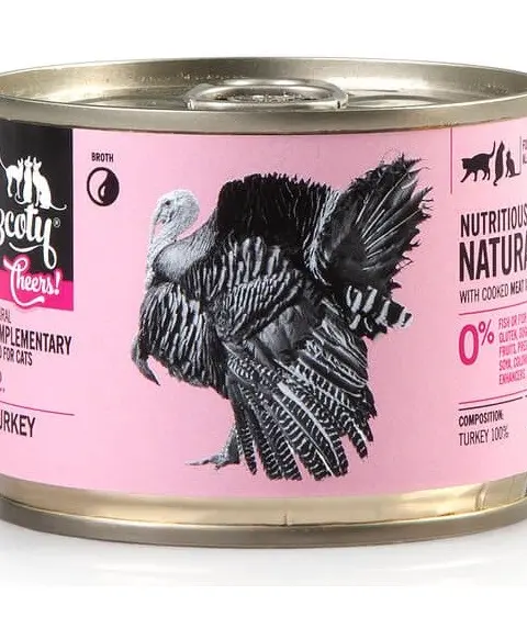 COTY Cheers 62. Turkey - Wet Cat Food - 160g 3