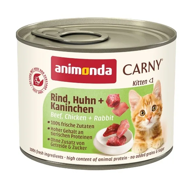 Animonda Carny BEEF CHICKEN RABBIT 200 G