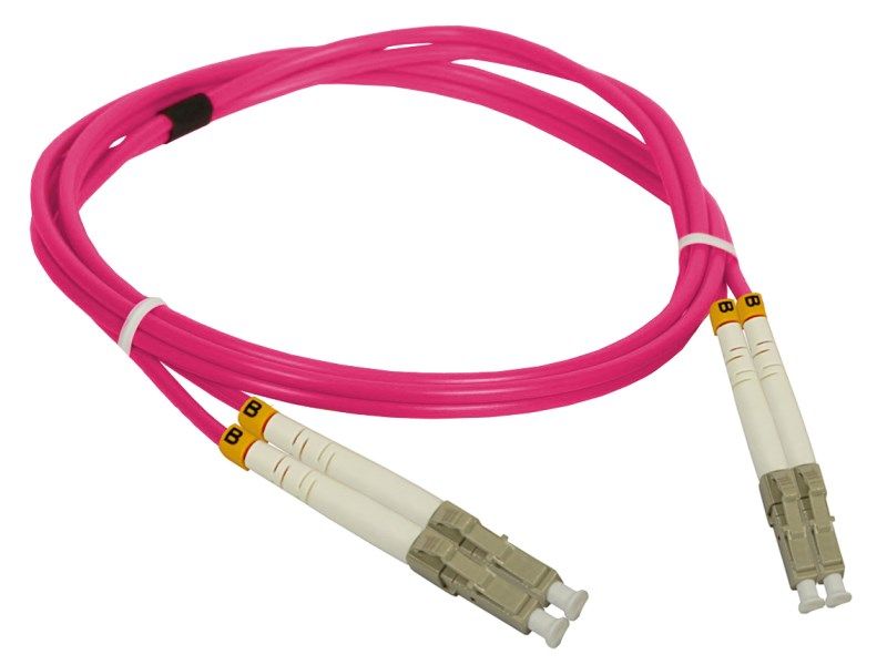 Alantec FOC-LCLC-5MMD-2-4 InfiniBand/Fibre Optic Cable 2 M LC Violet