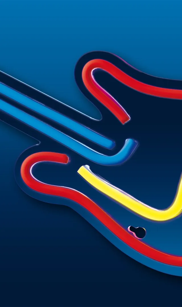 Activejet Neon LED AJE-NEON GUITAR