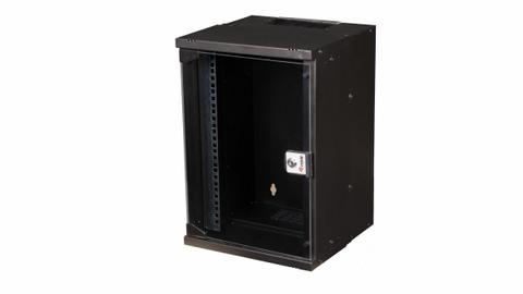 Equip 10" WandgehäUse GlastüR ECO 300x300mm 9U Black