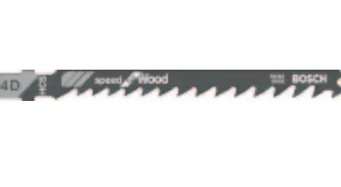 Bosch 2 608 637 880 Jigsaw/Scroll Saw/Reciprocating Saw Blade Jigsaw Blade High Carbon Steel (HCS) 100 Pc(S)