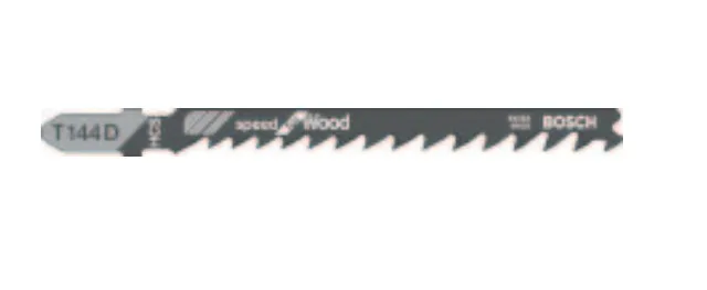 Bosch 2 608 637 880 Jigsaw/Scroll Saw/Reciprocating Saw Blade Jigsaw Blade High Carbon Steel (HCS) 100 Pc(S)
