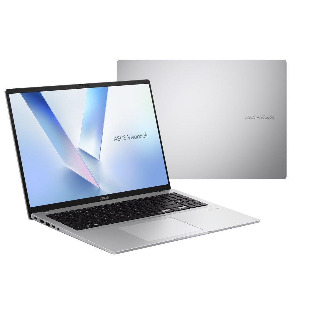 ASUS Vivobook 16 M1607GA-MB003W Ryzen AI 7 445 16.0 WUXGA IPS-Level Display 60Hz 300 Nits AG 16GB DDR5 512GB SSD Radeon Graphics WLAN Bluetooth 1080p Webcam 42Wh Battery Windows 11 Cool Silver
