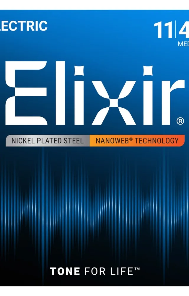 Elixir 12102 Medium (11-49) NW - Electric Guitar Strings