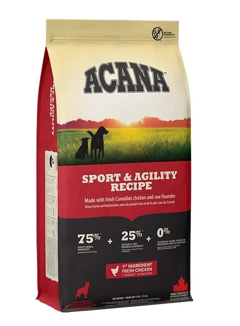 ACANA Sport Agility - Dry Dog Food - 17kg