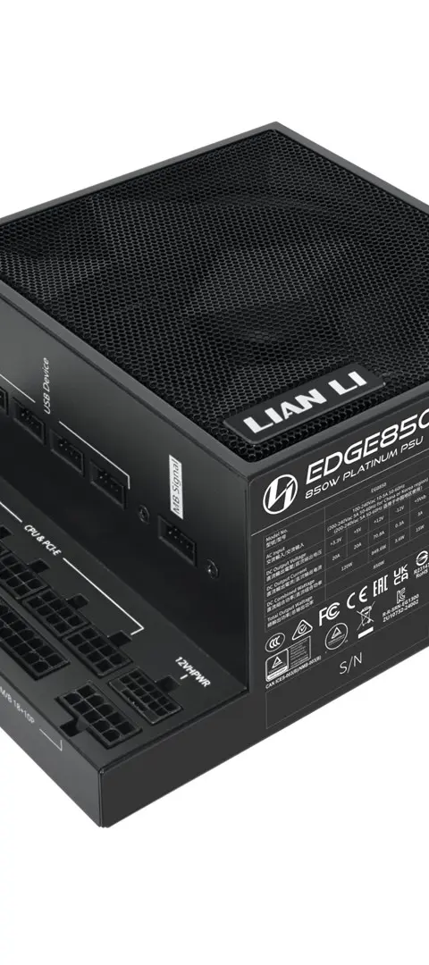 Lian Li EG0850 power supply unit 850 W 20-pin ATX SFX Black