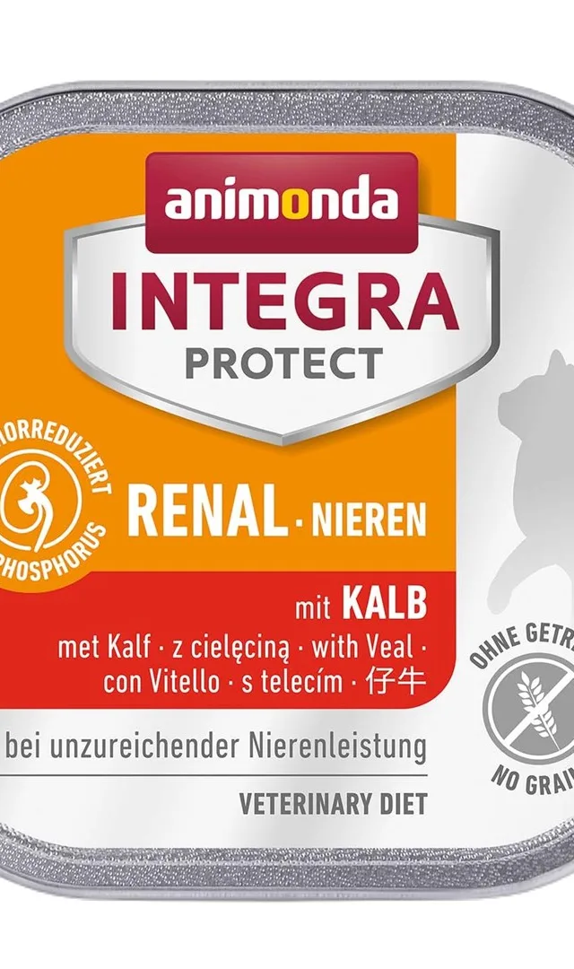 ANIMONDA Integra Protect Renal Veal - Wet Cat Food - 100g