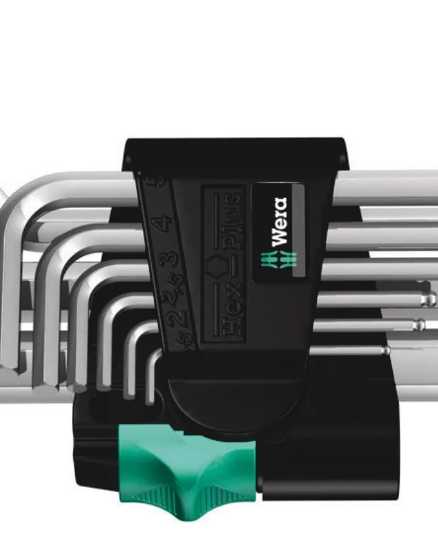 Wera 05133163001 hex key L-shaped hex key Metric 9 pc(s)