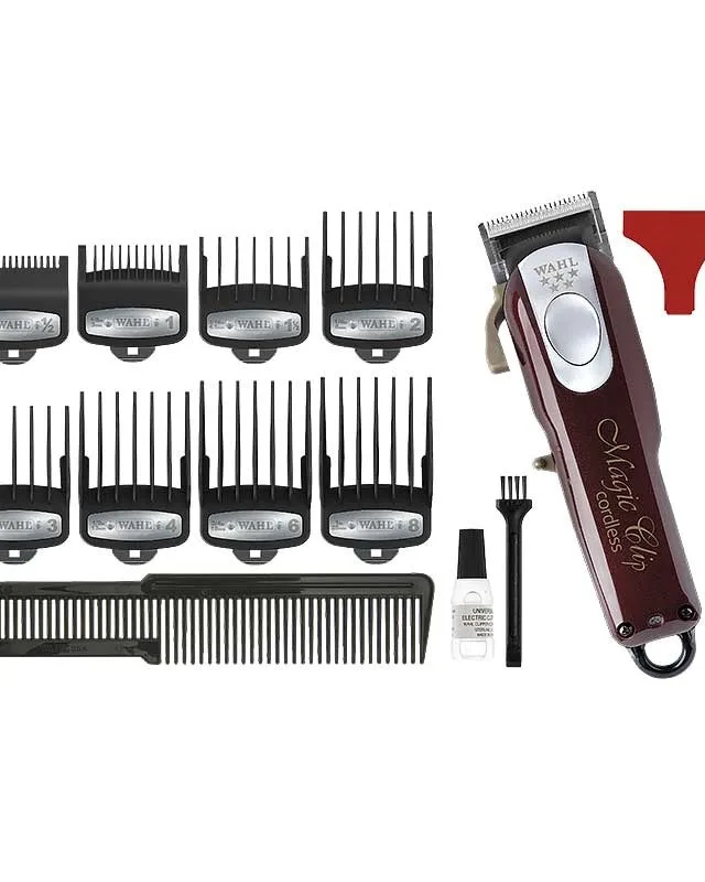 WAHL Magic Clip Hair Clipper Red