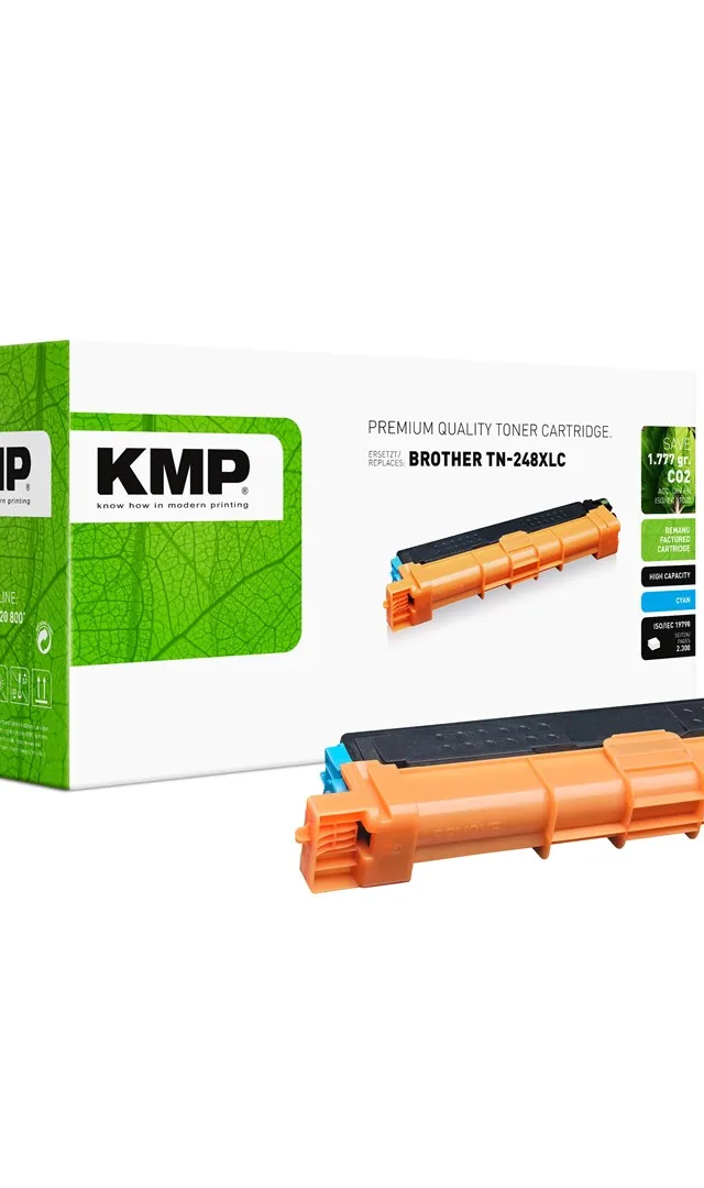 KMP 1273,3003 Cyan Ersetzt Brother TN248XLC