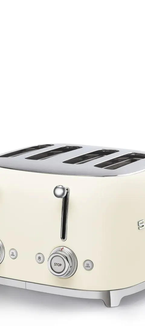 SMEG TSF03CREU Toaster Creme