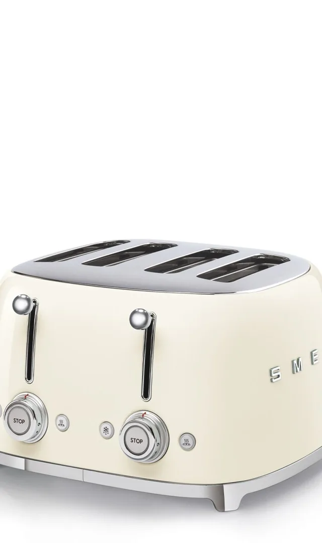 SMEG TSF03CREU Toaster Creme