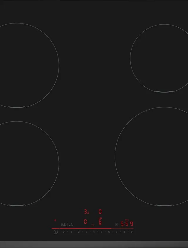 Bosch Serie 6 PIE631HB1E 60 Cm 4-Zone Black Built-In Induction Hob
