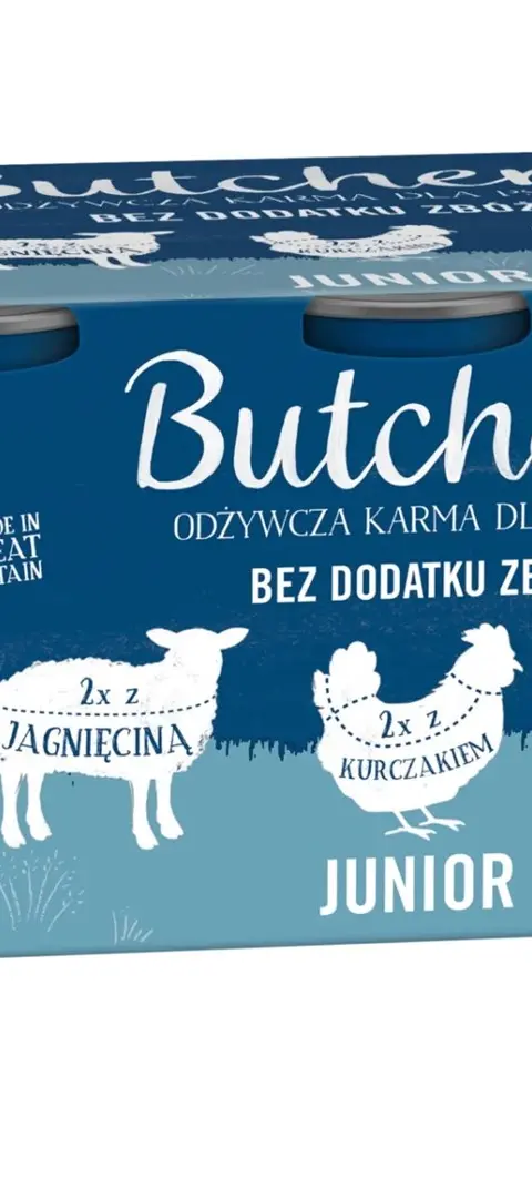 BUTCHER'S Original Junior Mega Pack Mix - Wet Dog Food - 6 X 400g