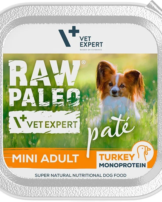 VETEXPERT Raw Paleo Pate Mini Adult Beef - Wet Dog Food - 150 G