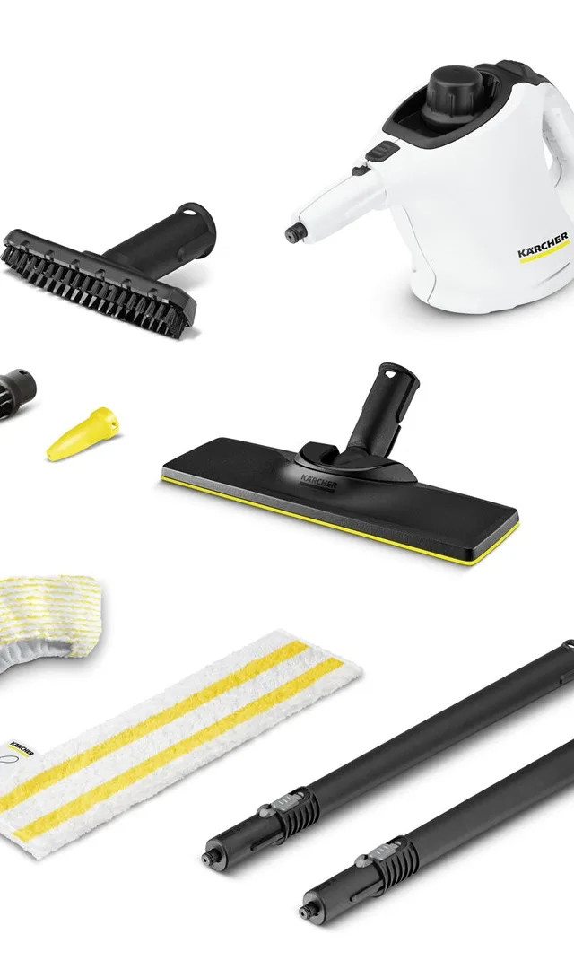 KäRcher SC 1 EasyFix Portable Steam Cleaner 1200 W Black White