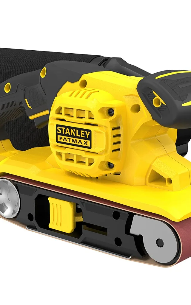 Stanley FMEW204K portable sander Belt sander 380 RPM Black, Yellow