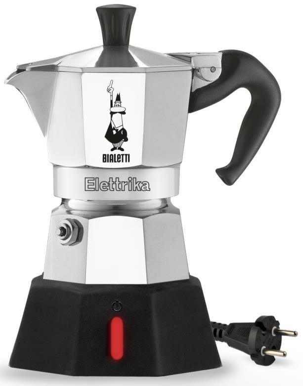 Bialetti Mokka-Elettrika Kanne 6 Tassen Passion Red