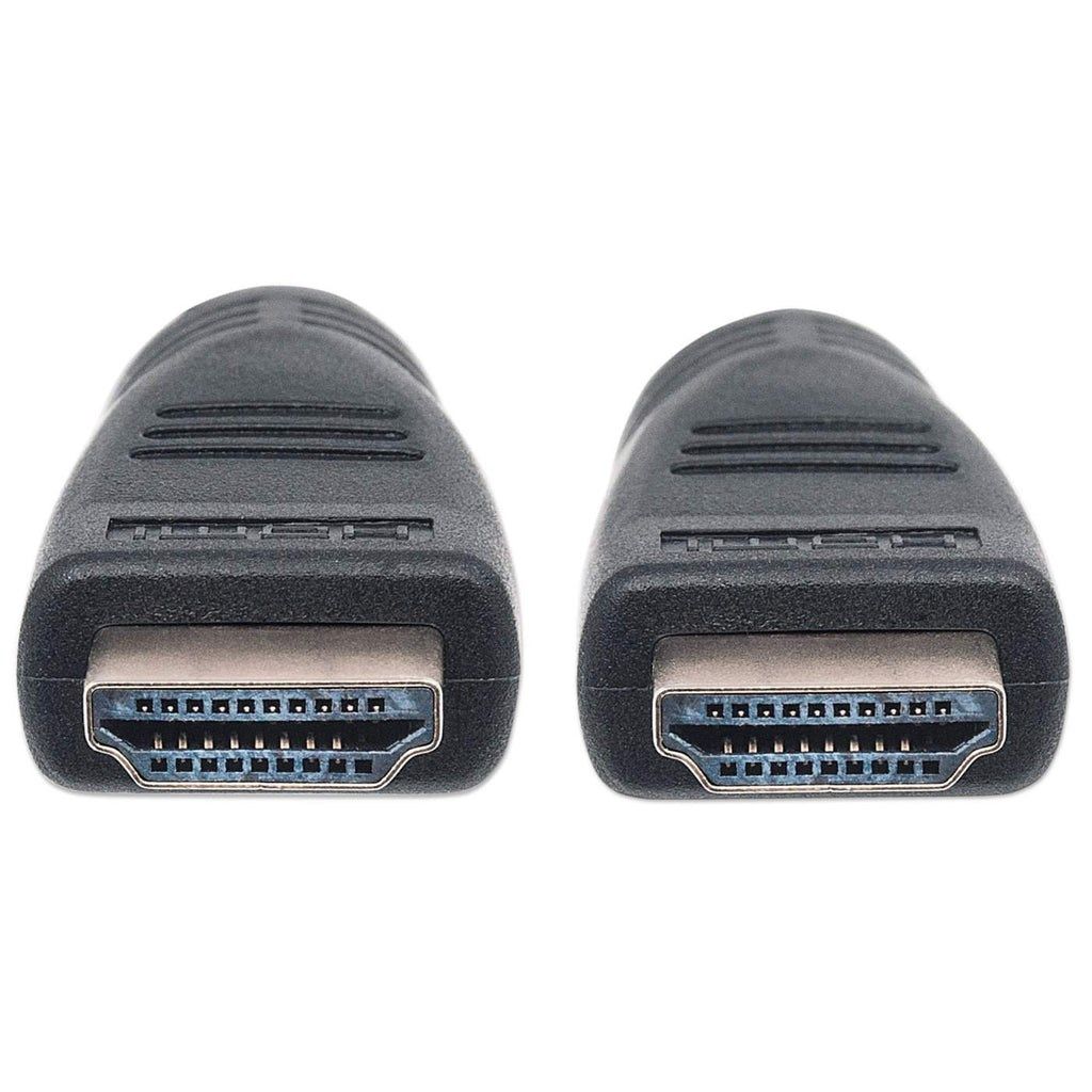 Manhattan HDMI 4K@60Hz Cable with Ethernet - CL3 rated, 10m, Suitable for In-Wall use, For ALL 4K & 1080p/HD uses - when upgrading now or have it ready for when you need it, Male to Male, Black, Ultra HD 4k x 2k, Lifetime Warranty, Premium High Speed